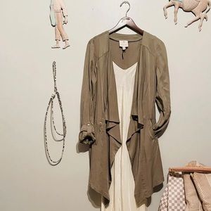 Eliane Rose Women Green Jacket L